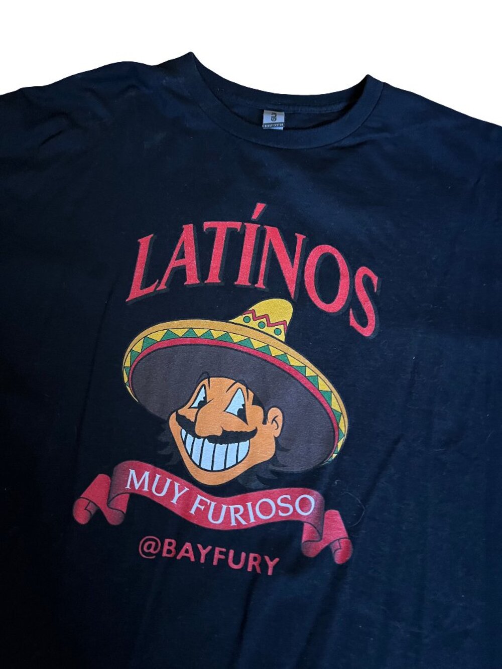 Cleveland Indians Chief Wahoo Guardians Shirt Baseball MLB Latino Mexican Rare